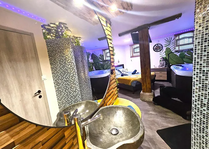 Le Refuge De - Proche Colmar - Sur La Route Des Vins - T2 Supérieur Avec Sauna Privatif Ou De Luxe Avec Jacuzzi Privatif *
